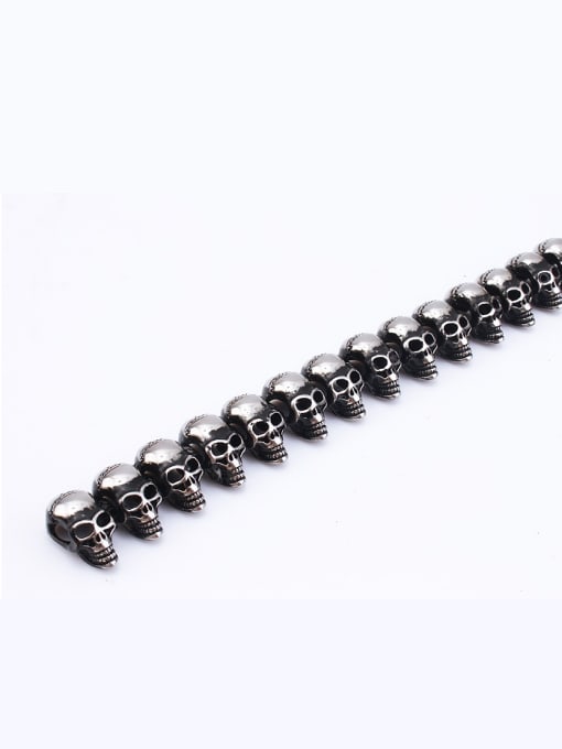 RANSSI Punk Skulls Bracelet 1