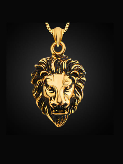 Days Lone Fashion Lion Head Necklace