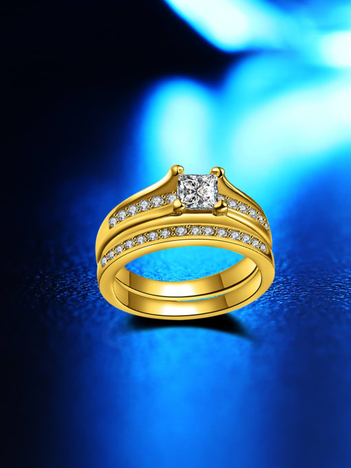 Ya Heng Gold Plated Fashion Women Wedding Ring 1