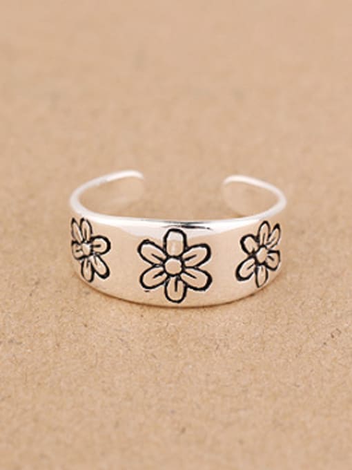 Peng Yuan Flowery Opening band ring 0