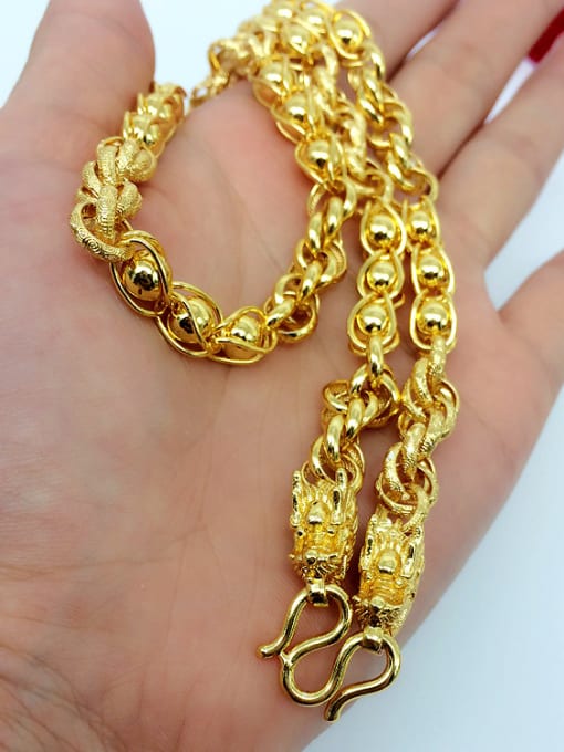 Neayou Men Luxury Faucet Shaped Necklace 1