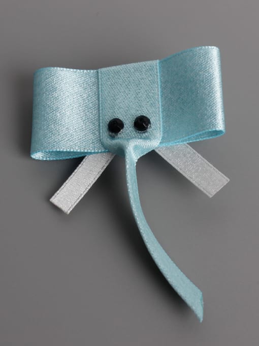 Blue Ribbon Elephant Hair clip