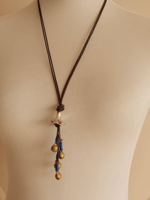 Dandelion Women Elegant Bell Shaped Necklace 1