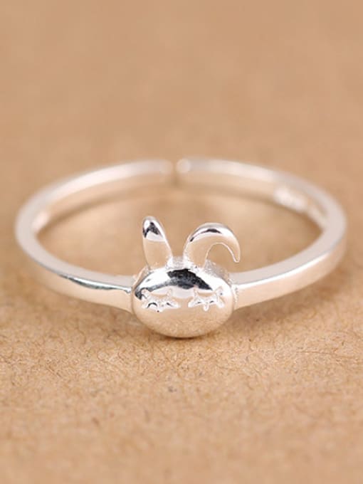 Peng Yuan Fashion Bunny Opening Midi Ring 0