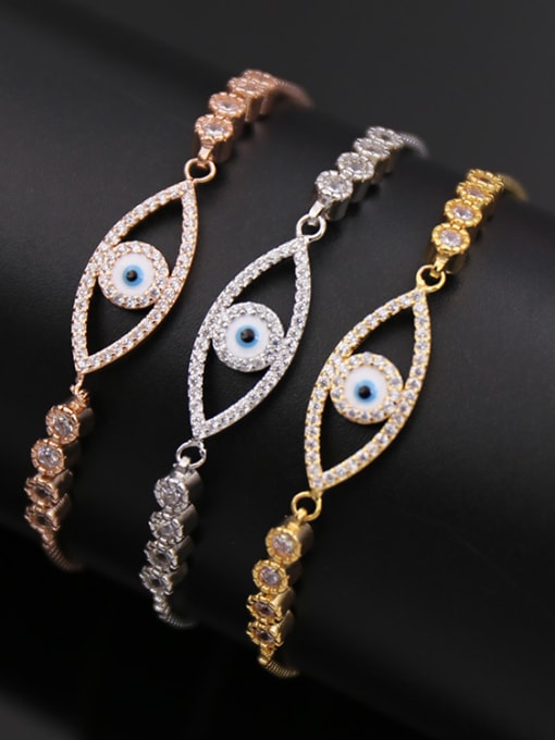 My Model Hollow Eye Shaped Bracelet 2