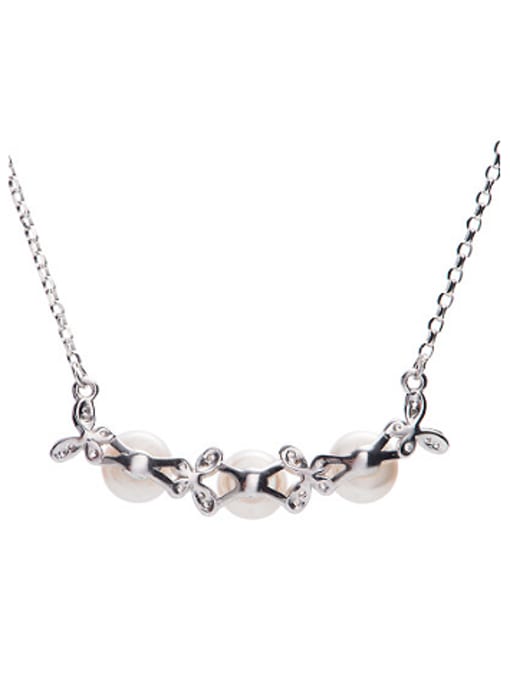 EVITA PERONI Fashion Butterfly Freshwater Pearls Necklace 3