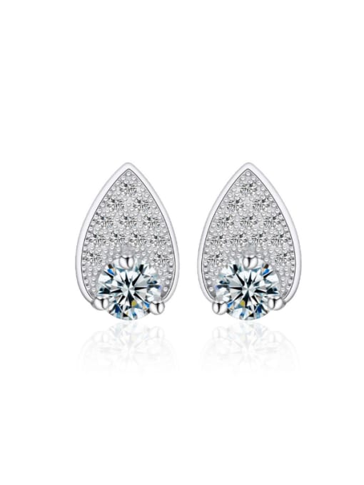 kwan Fashion Water Drop Elegant Stud Earrings 0