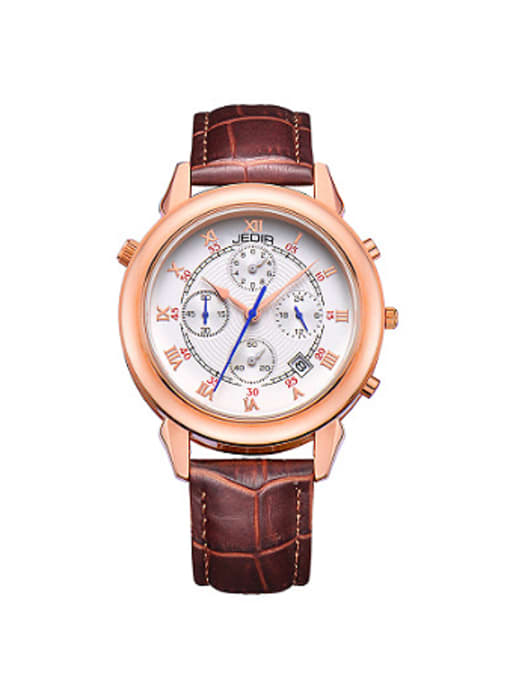1 JEDIR Brand Simple sporty Roman Numerals Wristwatch