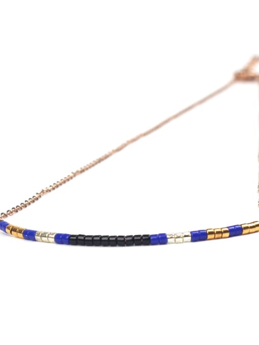 HN1833-E Simple Strip Pendant Women Clavicle Necklace