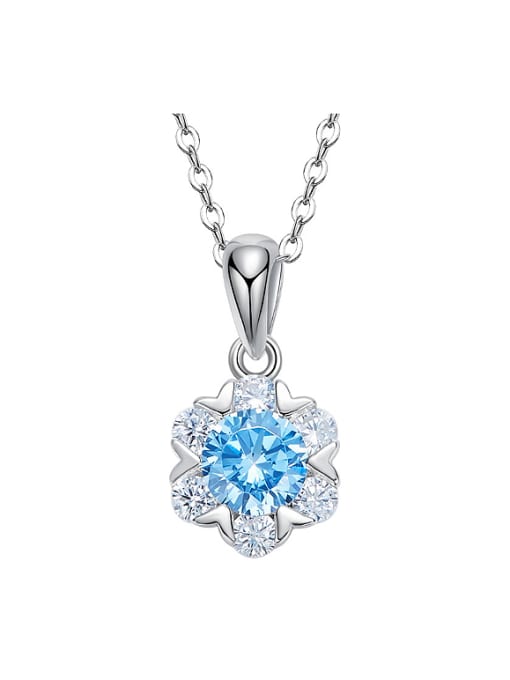 CEIDAI Fashion Shiny Cubic Zirconias 925 Silver Pendant