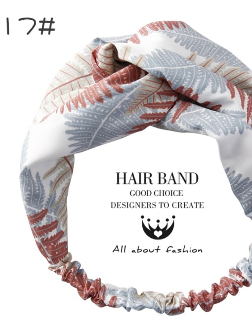17#B6502D Sweet Hair Band Multi-color Options Headbands