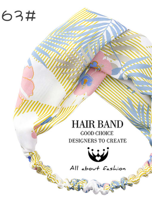 63#B3206 Sweet Hair Band Multi-color Options Headbands