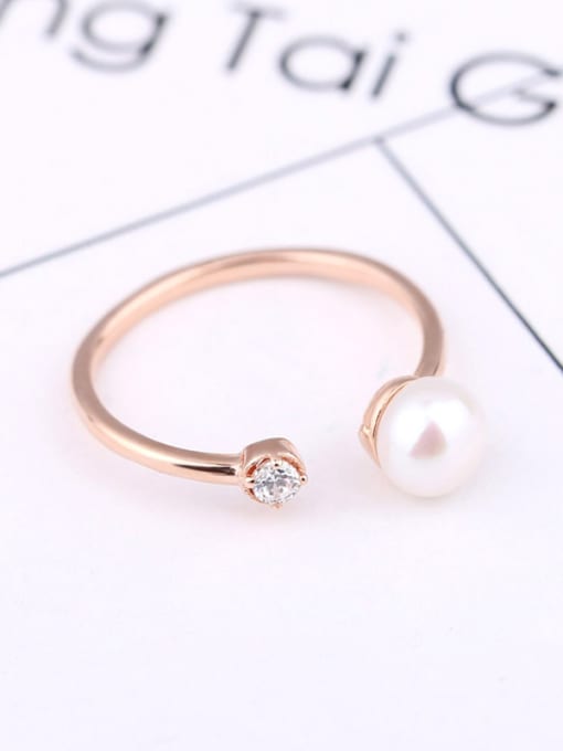 Peng Yuan Freshwater Pearl Star Moon Ring Set 4