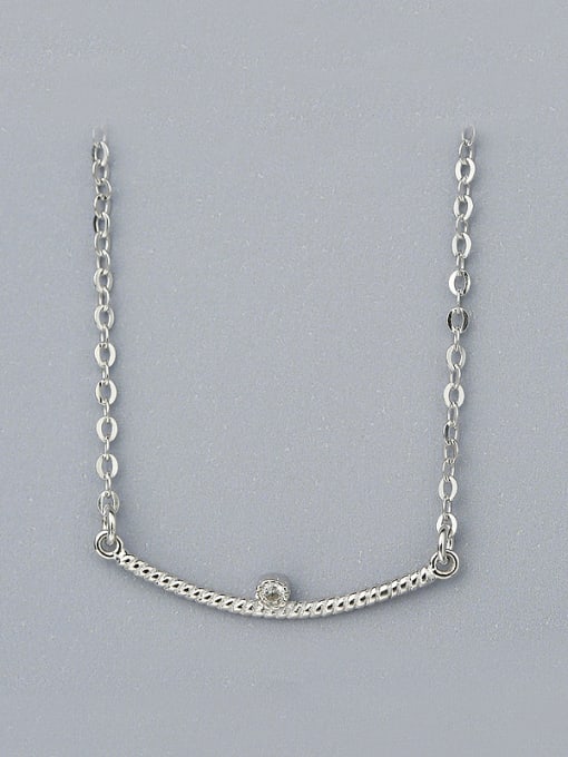 One Silver Delicate S925 Silver Necklace 0