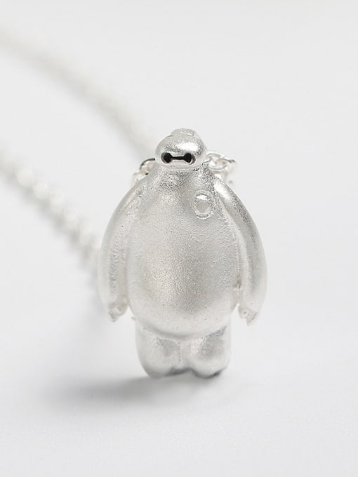 kwan Hot Selling White Cartoon S925 Silver Necklace 2