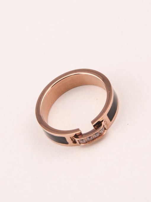 GROSE Fashion Personality Exaggerated Titanium Ring
