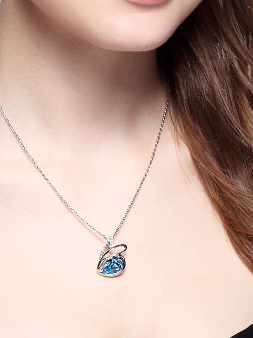 CEIDAI austrian Crystal Rabbit Shaped Necklace 1