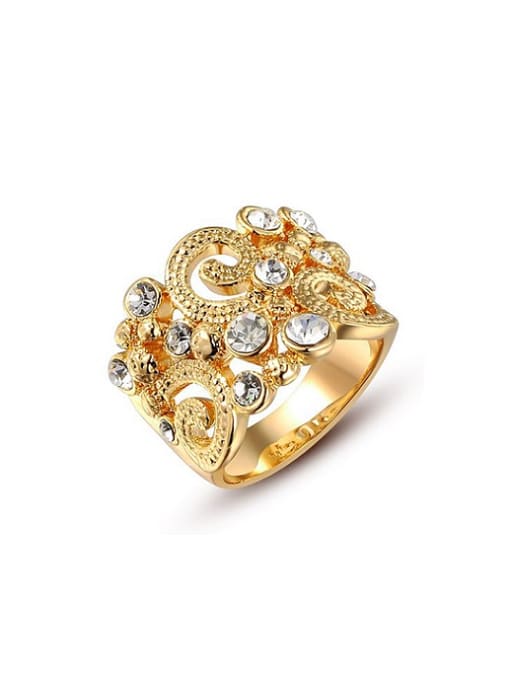 Ronaldo Delicate 18K Gold Plated Cloud Shaped Ring