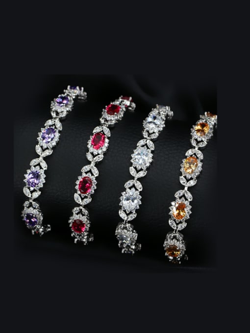 L.WIN Luxury Zircon Evening Party Bracelet 1