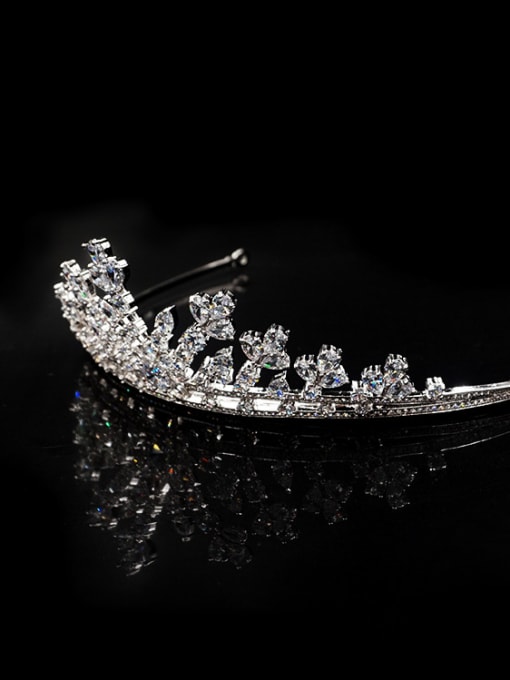 Cong Love Sweetly Sparking Micro Pave Zircons Hair Accessories 1