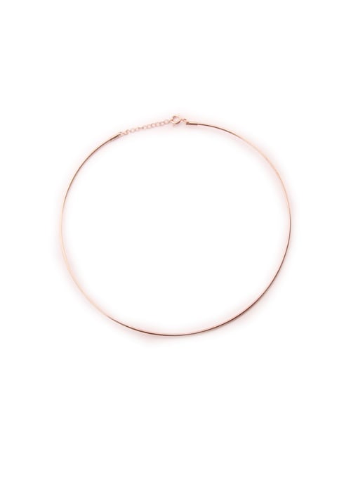 GROSE Smooth Simple Round Women Necklace