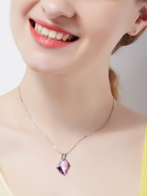 CEIDAI Copper austrian Crystal Necklace 1