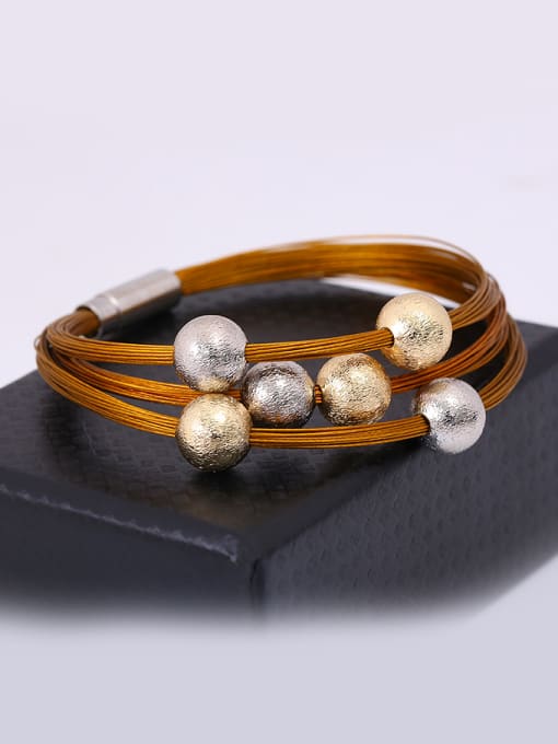 Lang Tony Creative Three Layer Tiny Beads Bracelet 0
