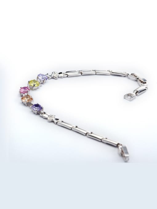 Qing Xing Fashion Female Birthday Gift Exquisite Zircon Bracelet 1