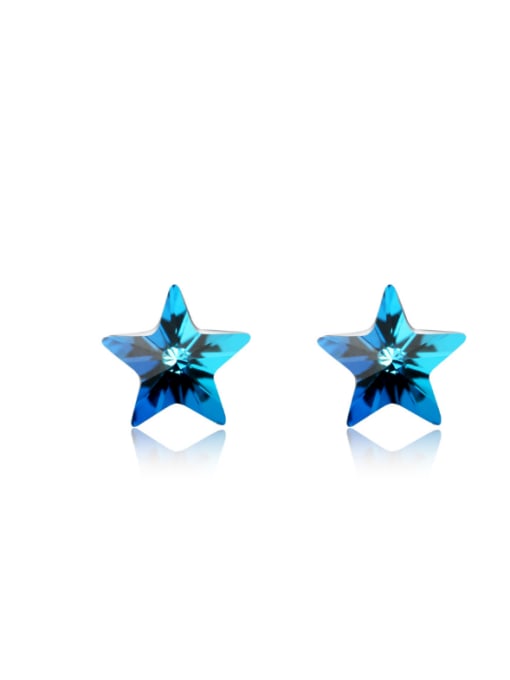 kwan Charming Star Shaped Women Stud Earrings 0