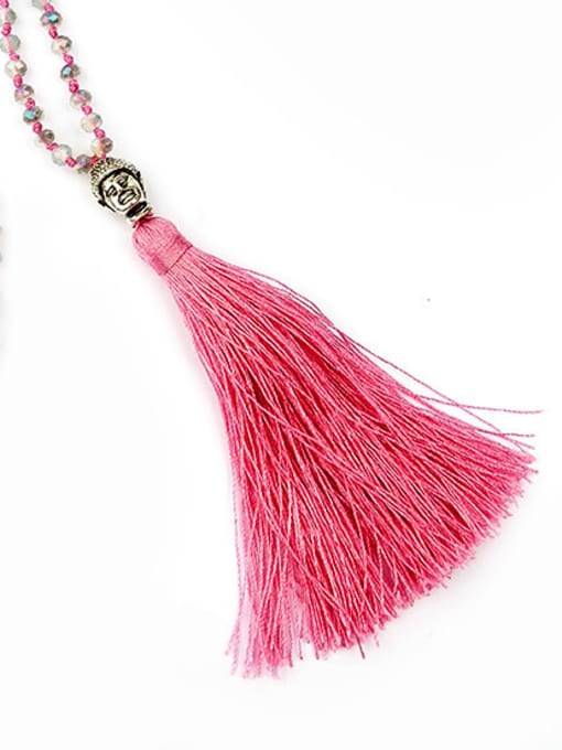 JHBZBVN125 Hot Sell Fashion Glass Beads Necklace