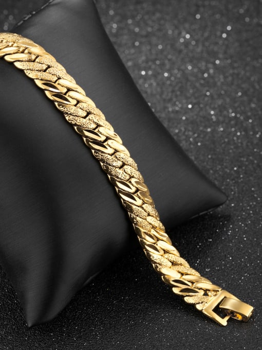 Open Sky 18K Gold Plated Simple Chain Bracelet 2