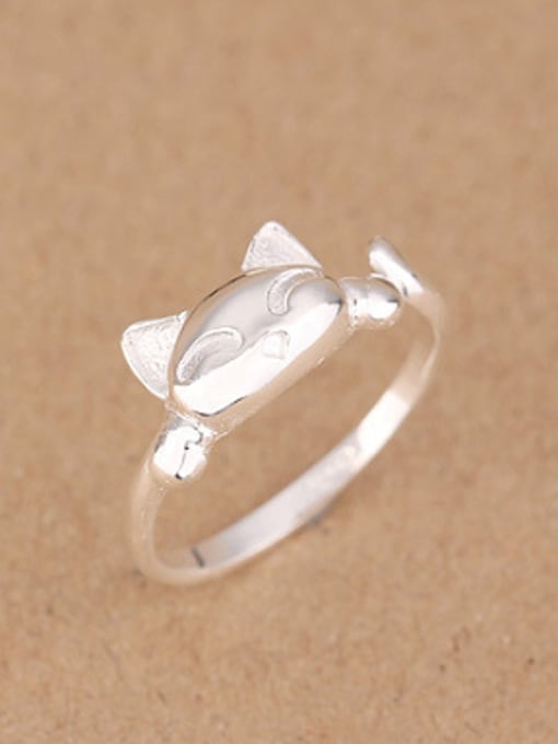 Peng Yuan Fashion Kitten Opening Midi Ring 1