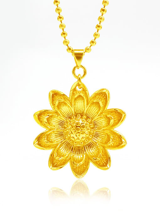 Neayou Women Delicate Flower Shaped Necklace 0