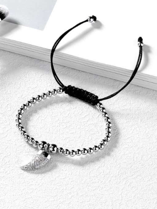 Open Sky Fashion Little Horn Beads Adjustable Bracelet 2