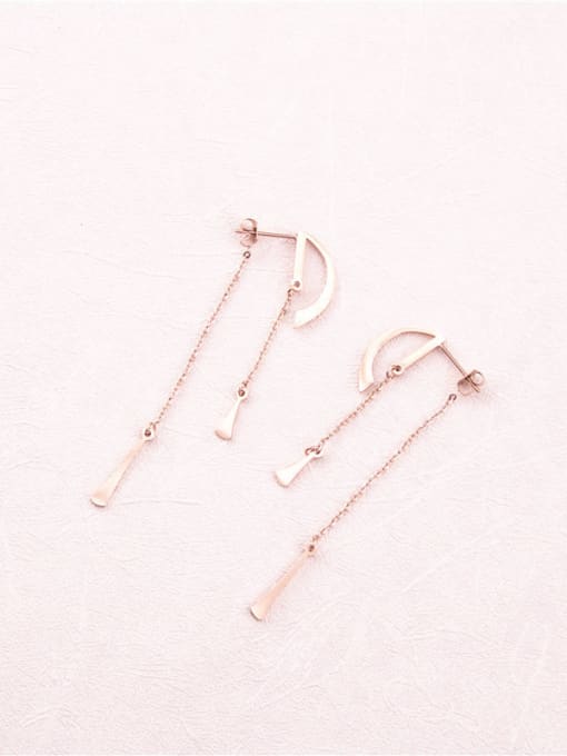 GROSE Valentine's Day Gift Tassel Drop Earrings 0