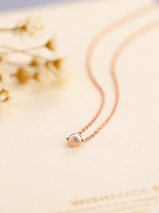One Silver 2018 Rose Gold Plated Necklace 4