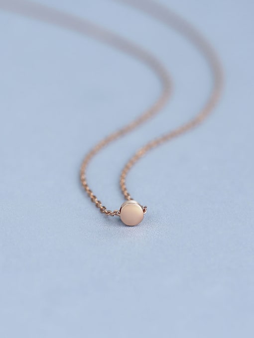 One Silver 2018 Rose Gold Plated Necklace 1