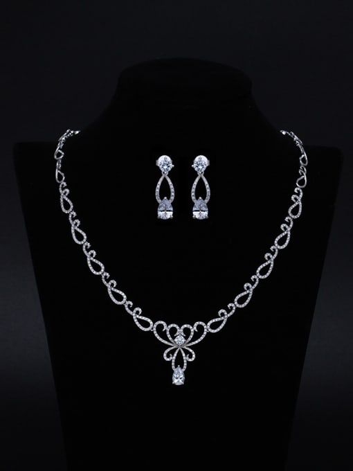 Luxu Bridal Wedding Necklace Europe and America Style Accessories