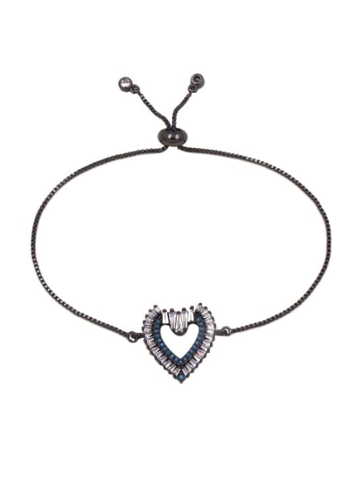 My Model Fashionable Heart  Shaped Accessories Adjustable Women Bracelet 2