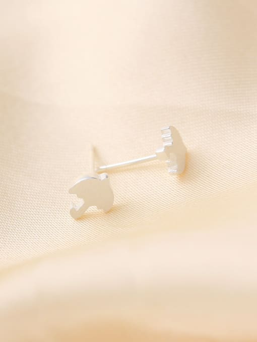 kwan Lovely Small Drawing Umbrella Stud  Earrings 1