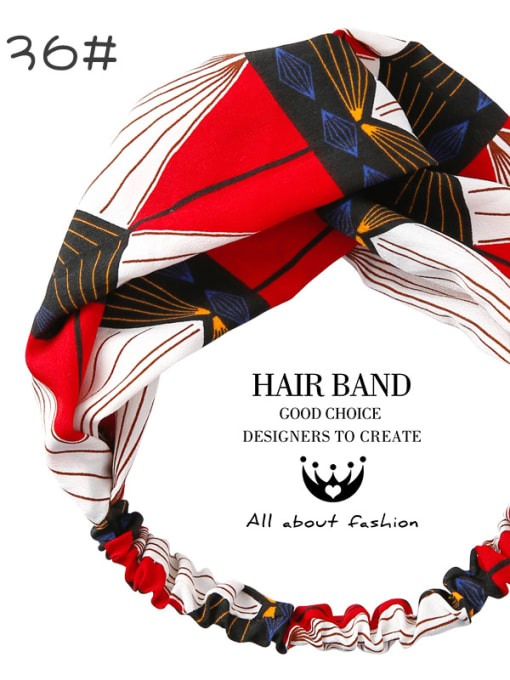36#B8106B Sweet Hair Band Multi-color Options Headbands