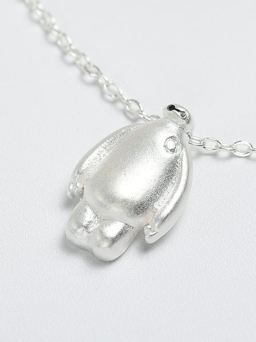 kwan Hot Selling White Cartoon S925 Silver Necklace 1