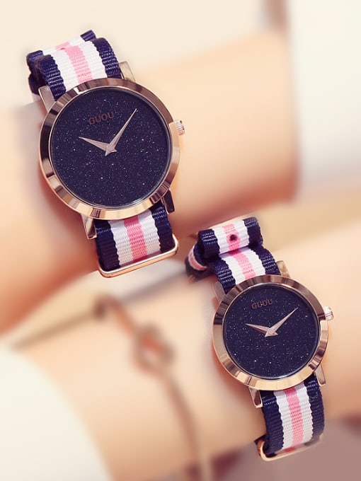 small size GUOU Brand Sporty Numberless Watch
