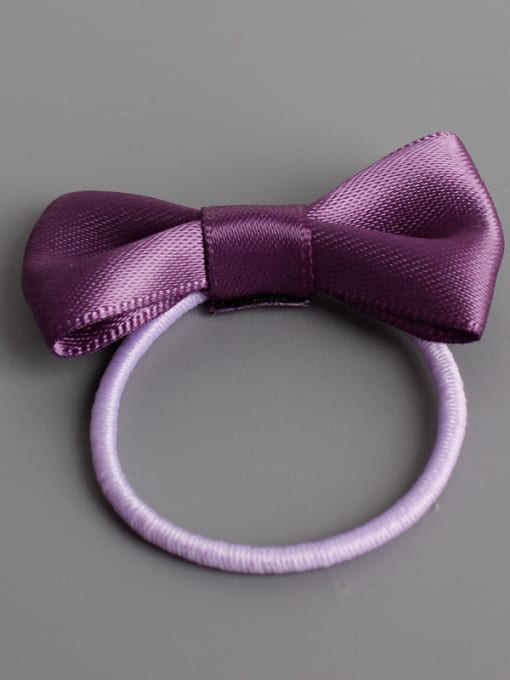 Purple Seven Royal Princess with a hair rope ring the children are 60027 Classic Hair Bow