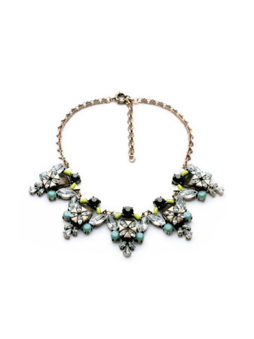 KM Luxury Exaggerate Alloy Necklace 0