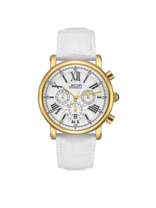 white JEDIR Brand Antique Roman Numerals Watch