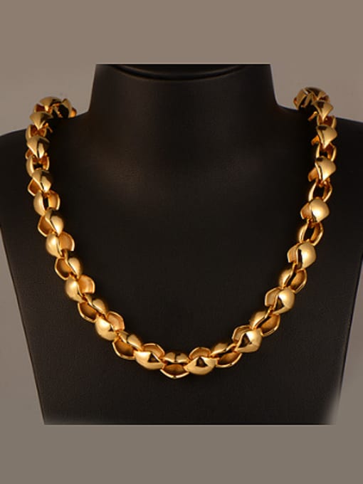 Days Lone 18K Fashion Thick Chain Necklace