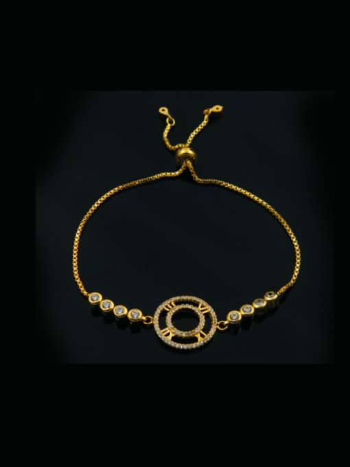 Golden Rome Digital Stretch Bracelet