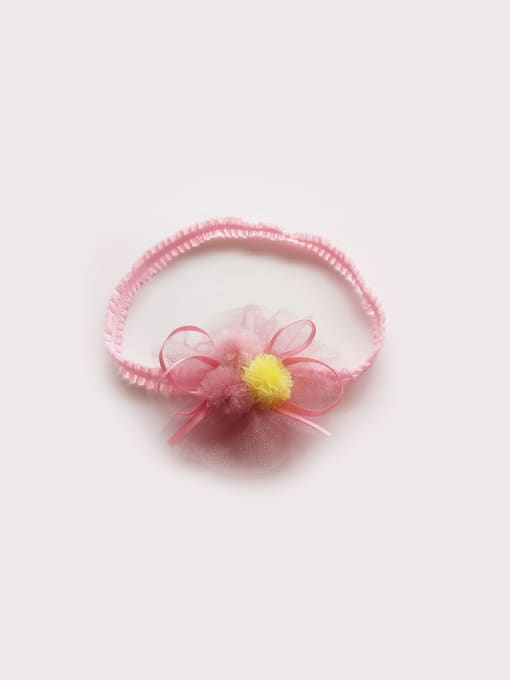 Pink Flower bady headband