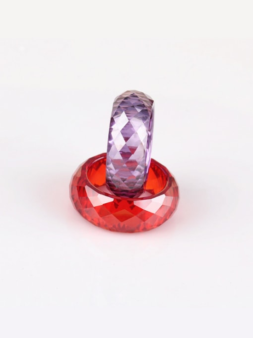 Qing Xing High Quality Zircon Crystal Rings 0